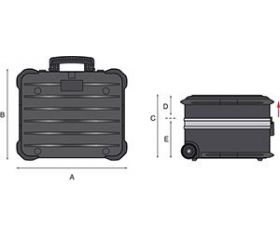 Maleta portaherramientas Rock Turtle PTS